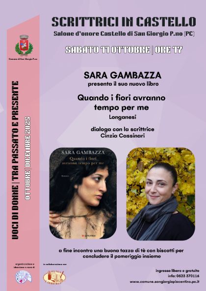 Scrittrici in Castello - Sara Gambazza