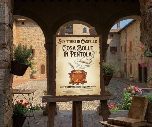 “Scrittrici in Castello: Cosa bolle in pentola?”: tre appuntamenti tra arte, letteratura e cultura del cibo